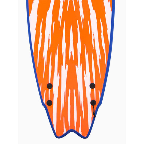 Softtech Mason Twin 5'2" Surfboard - Neon Red / White