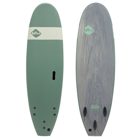 Softtech Roller 6'6" Surfboard - Green
