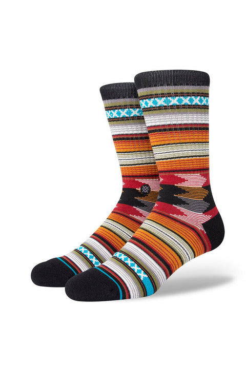 Stance Baron Crew Socks - Black