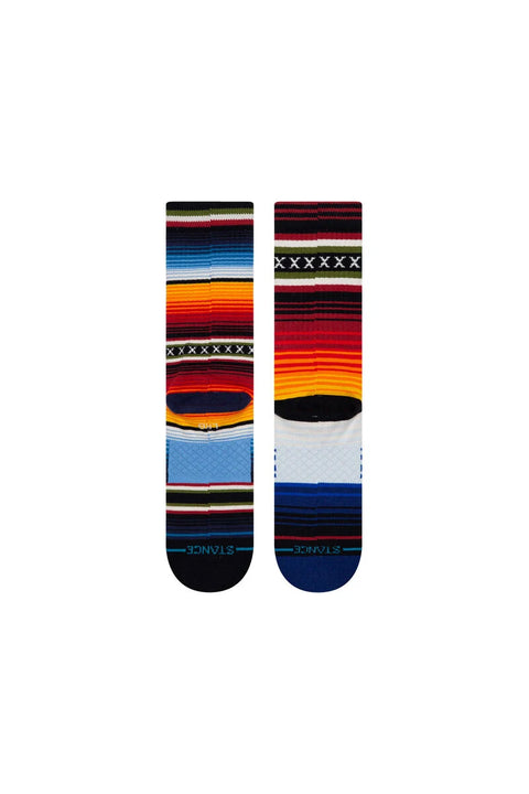 Stance Curren Crew Socks - Red - Back