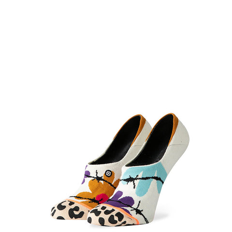 Stance Flower Power Invisible Socks - White