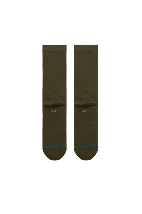 Stance Icon Crew Socks - Green - Bottom
