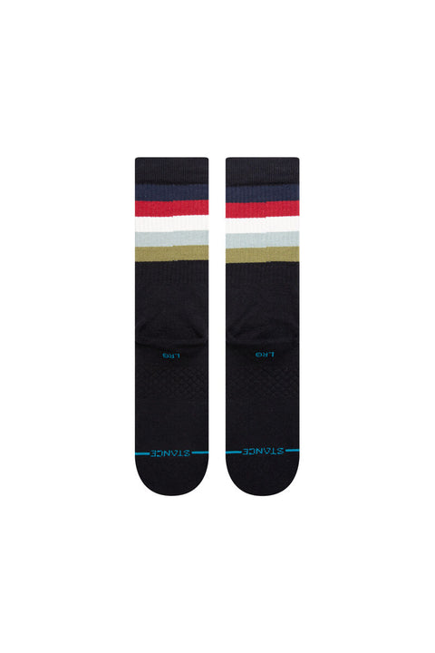 Stance Maliboo Crew Socks - Black Fade - Back