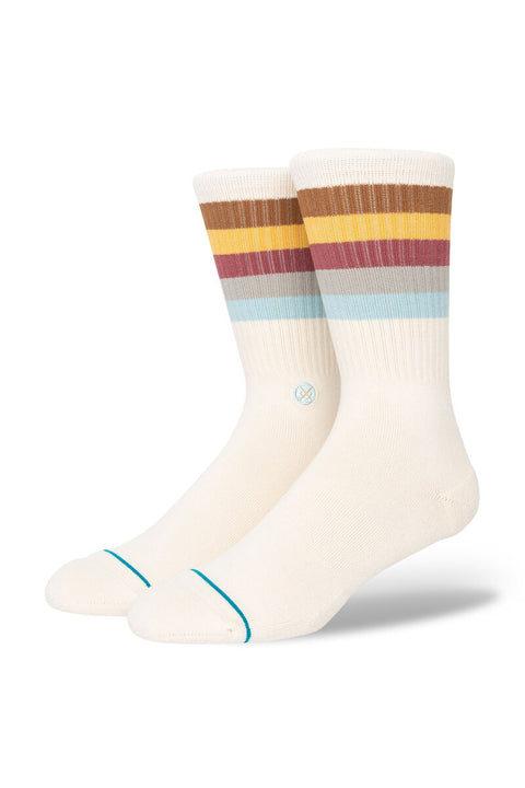 Stance Maliboo Crew Socks - Vintage White