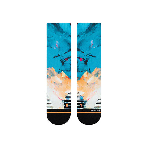 Stance Moon Crystal Crew Sock - Multi