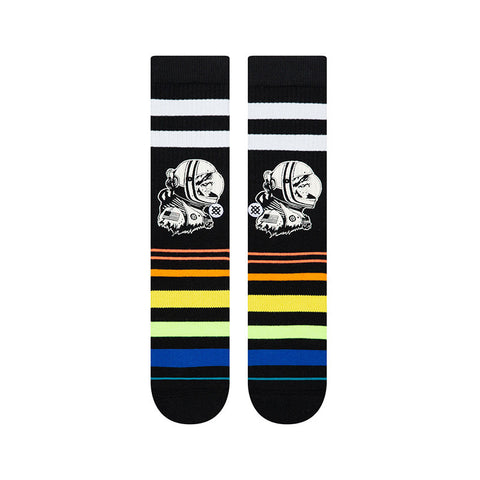 Stance Moon Man Sock - Black