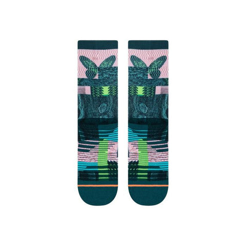 Stance Painted Lady Crew Sock - Green