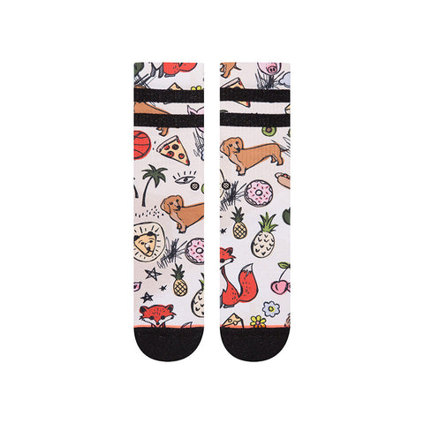 Stance Thoughts Sock - Cream