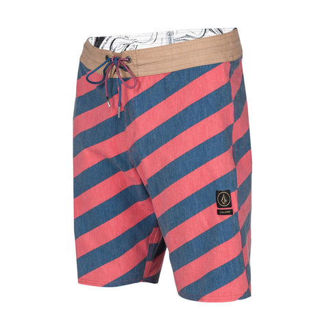 Volcom Stripey Slinger Boardshorts - Dust Red