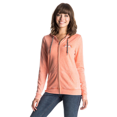 Roxy Tropical Bazaar Hot Zip Hoodie - Desert Flower