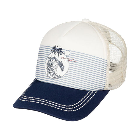 Roxy Truckin Trucker Hat - Sand Piper