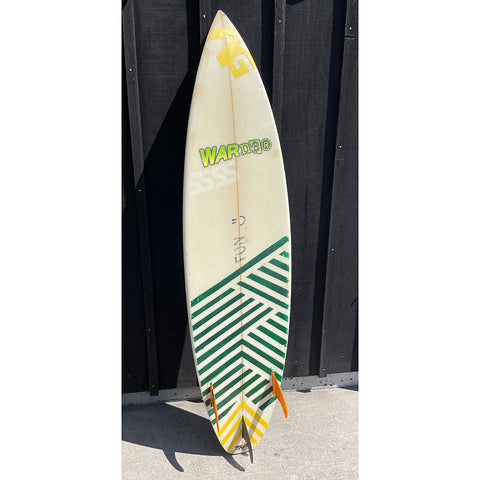 Used Warner Board 6'2" Surfboard