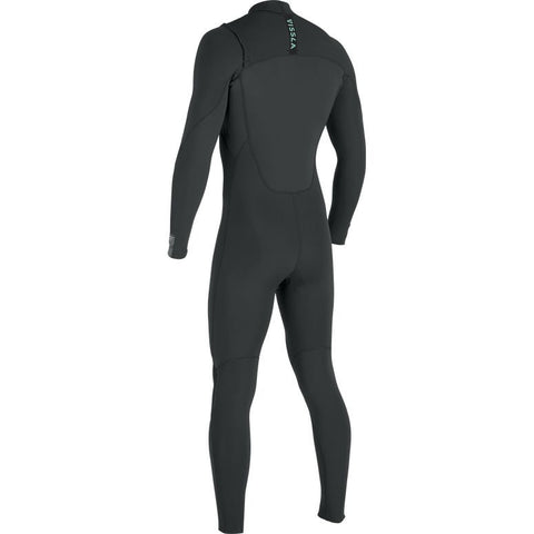 Vissla 7 Seas 3/2mm Chest Zip Wetsuit - Charcoal