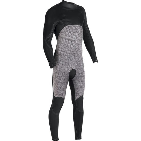 Vissla 7 Seas 3/2mm Chest Zip Wetsuit - Charcoal