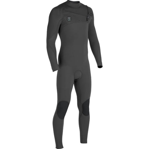 Vissla 7 Seas 3/2mm Chest Zip Wetsuit - Charcoal