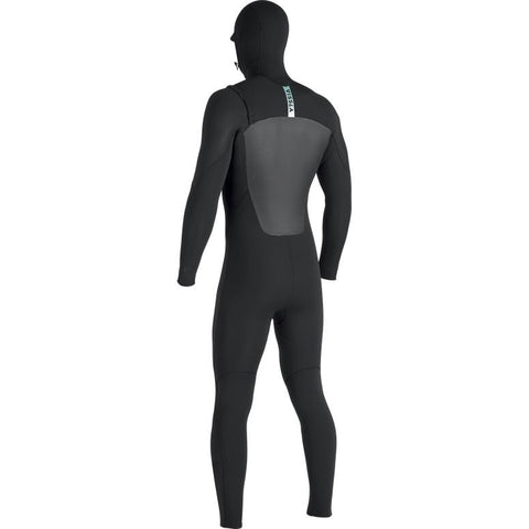 Vissla 7 Seas 5/4/3 Hooded Full Suit - Black Jade