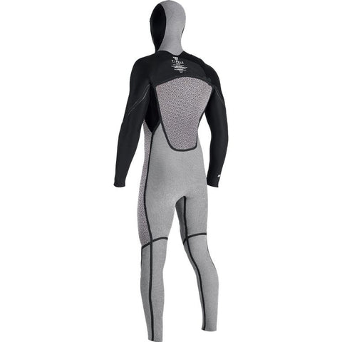 Vissla 7 Seas 5/4/3 Hooded Full Suit - Black Jade