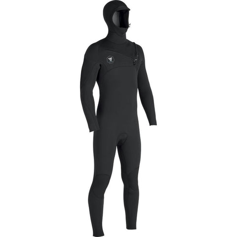 Vissla 7 Seas 5/4/3 Hooded Full Suit - Black Jade