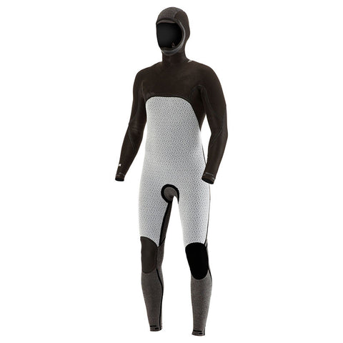 Vissla 7 Seas 4/3 Hooded Full Suit - Stealth