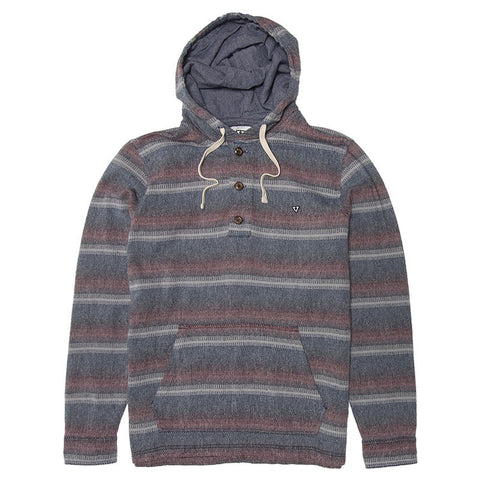 Vissla Arroyo Grande L/S Popover Hoodie - Dark Naval