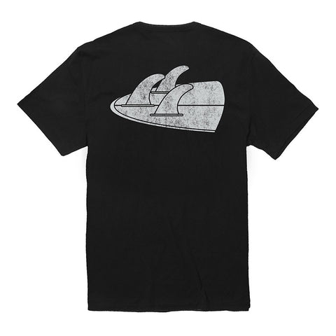 Vissla Backward Fin Beach Grit Tee - Phantom