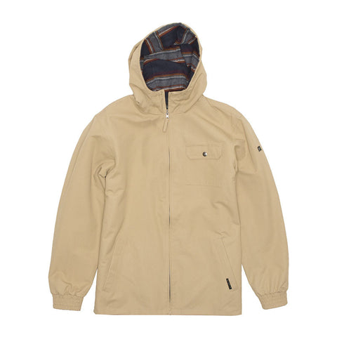 Vissla Breakers Reversible Jacket - Khaki