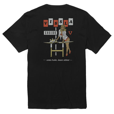 Vissla Casino Tee - Phantom