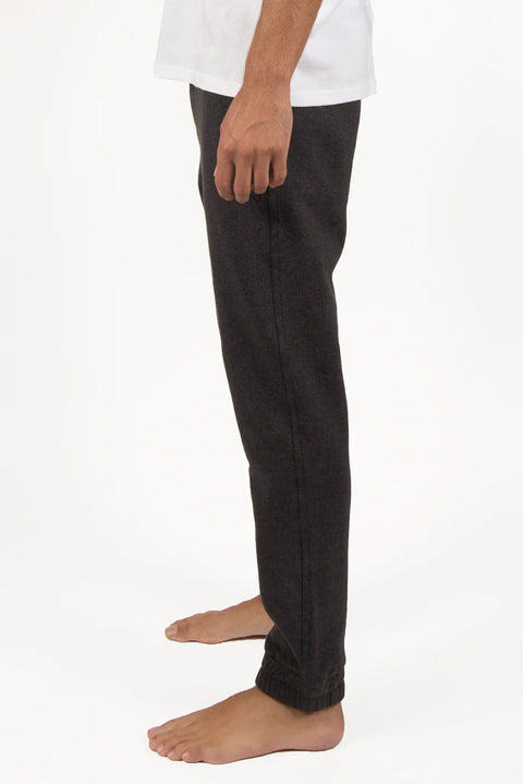 Vissla Coastal Eco Sofa Surfer Pant - Black Heather - On Model