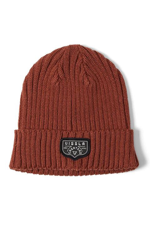 Vissla Creators Horizon Eco Beanie - Fired Brick
