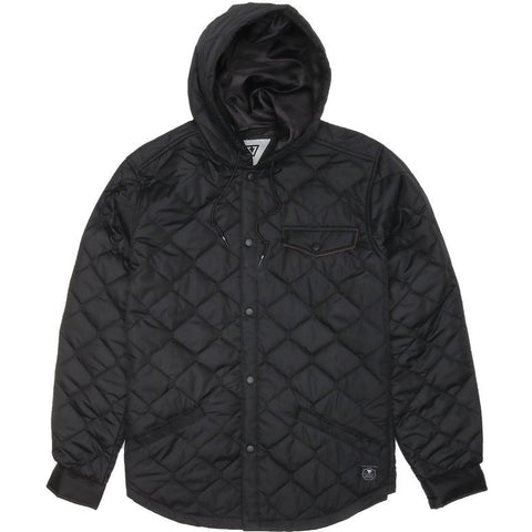 Vissla Cronkite Hooded Jacket - Black