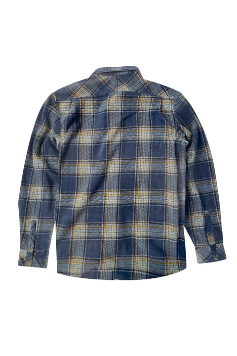 Vissla Eco-Zy Polar Flannel - Dark Denim