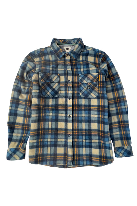 Vissla Eco-Zy Polar Flannel - Khaki