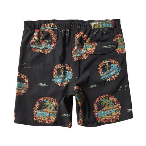 Vissla Helloha 17.5" Ecolastic Shorts - Black
