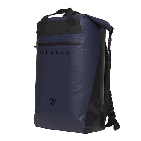 Vissla High Seas 22L Dry Backpack - Dark Naval