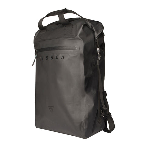 Vissla High Seas 22L Dry Backpack - Black