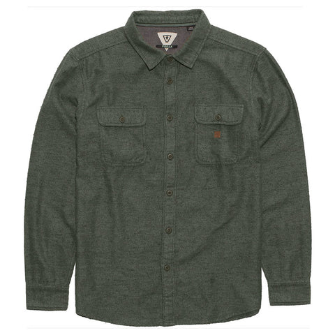 Vissla Isolation L/S Flannel - Tarp
