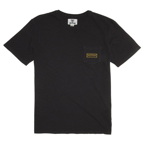 Vissla Junglecat S/S Pocket Tee - Phantom