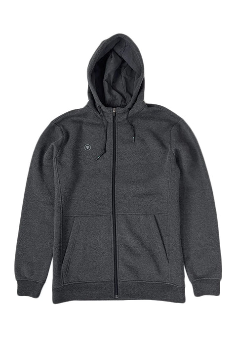 Vissla Onshore Eco Zip Hoodie B - Black Heather