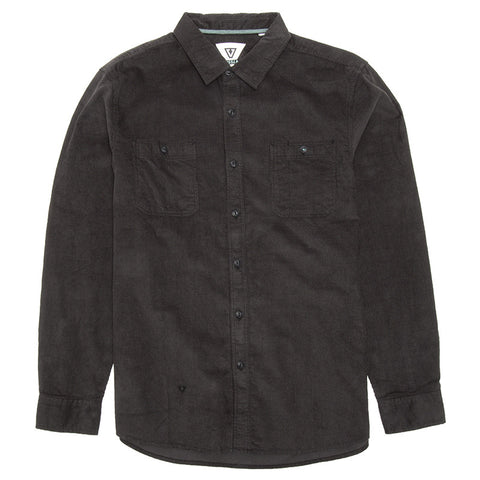 Vissla Outsider L/S Corduroy Shirt - Phantom