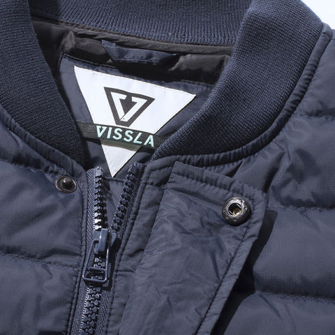 Vissla Renfrew Bomber Jacket - Dark Naval
