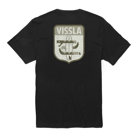 Vissla Sea Snaked Vintage Wash Tee - Phantom