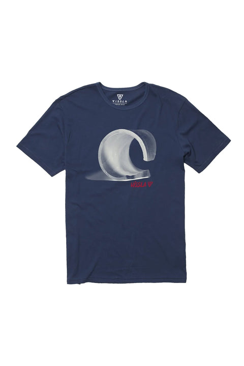 Vissla Slaberdoodle Organic Tee - Dark Denim