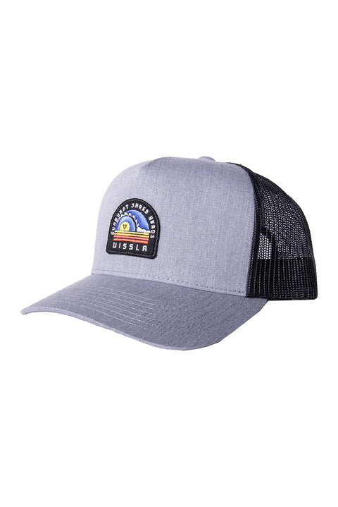 Vissla Solid Sets Eco Trucker Hat - Grey Heather