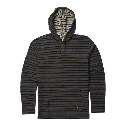 Vissla The Box Hooded Henley - Black