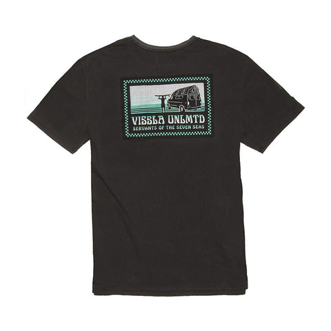 Vissla The Point Pigment Dye Tee - Phantom