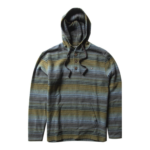 Vissla Vallemar Hooded Popover - Deep Water