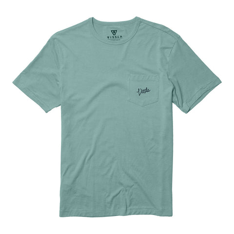 Vissla Waikikooks Pocket Tee - Jade