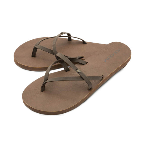 Volcom All Night Long II Sandal - Brown
