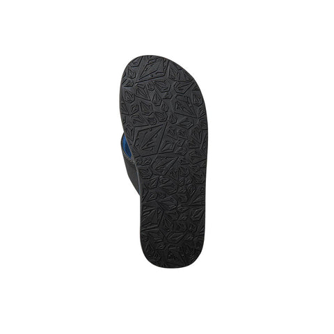 Volcom Recliner Big Boys Youth Sandal - Blue Combo