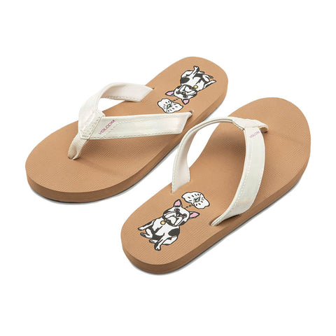 Volcom Vicky Big Girls Youth Sandal - Glow